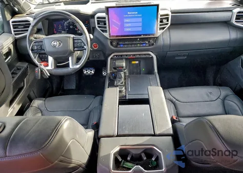 2024 Toyota Tundra Crewmax Platinum из США, поврежденный, VIN 5TFWC5EC6RX007461